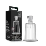 Temptasia Clit Cylinder - 1.2 Inch Diameter - Clear Strokers & Pumps Blush