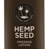 Hemp Seed Massage Lotion - Lavender - 2 Fl. Oz. / 60 ml Lubes & Essentials Earthly Body
