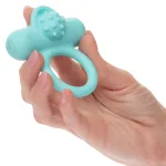 Silicone Rechargeable Nubby Lover's Delight - Blue Festival & Rave CalExotics