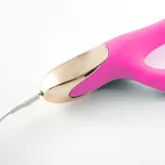 Maui 420 Series - Dual Motor G-Spot Pot Leaf - Rechargeable Vibrator - Pink Vibrators Maia Toys