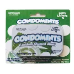 Condomints Spearmints Flavor Condoms Shaped Mints Display Lubes & Essentials Hott Products