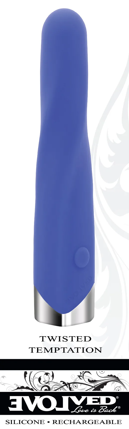 Twisted Temptation - Purple Vibrators Evolved Novelties