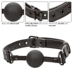 Nocturnal Collection Ball Gag - Black BDSM & Kink CalExotics