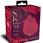 Rosegasm Rose Blossom Licker - Red Vibrators XGEN