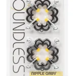 Boundless Nipple Grips - Black Nipple Stimulators | Nipple Jewelry CalExotics