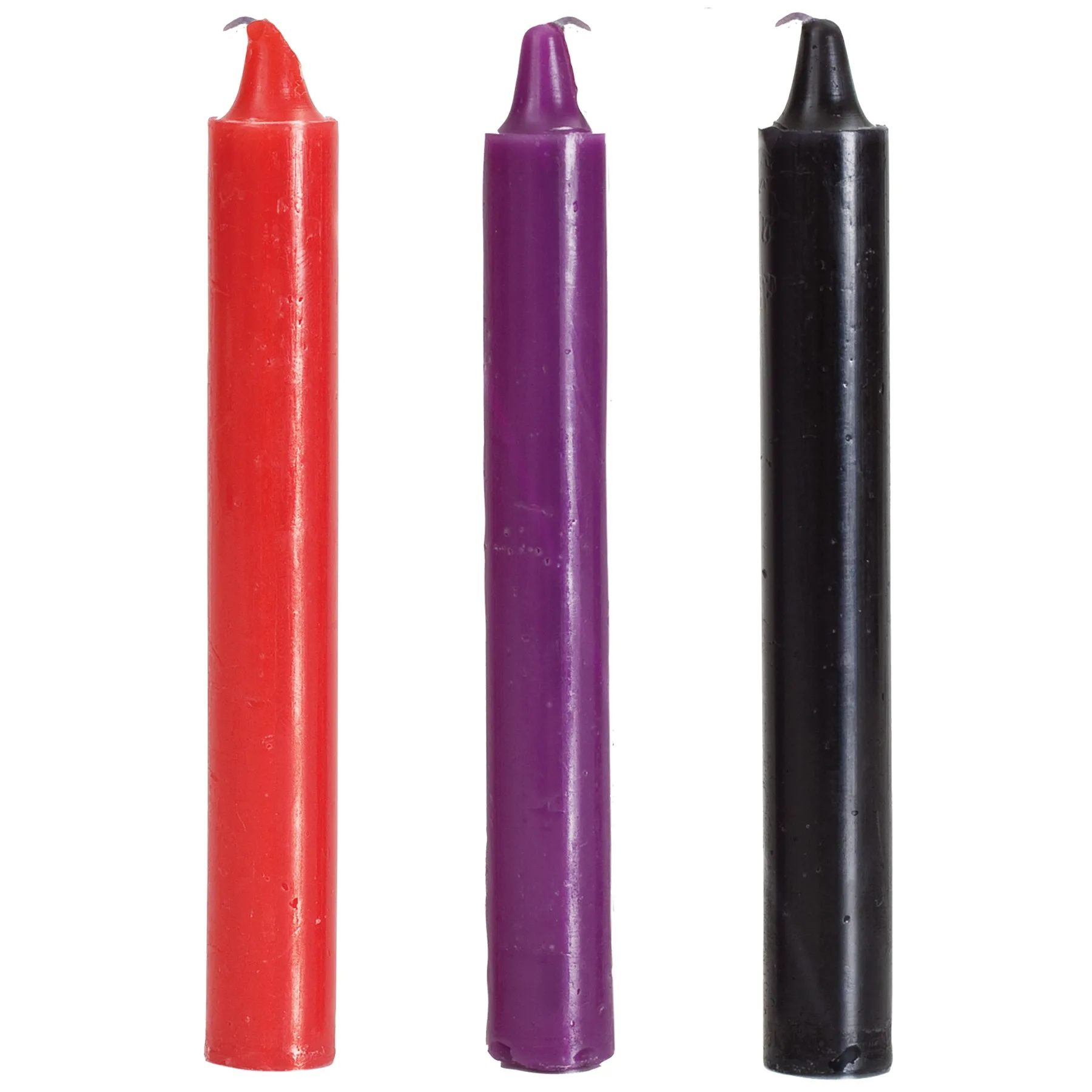Japanese Drip Candles Set of 3 - Assorted Colors Candles | Dripping Doc Johnson
