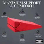 Xl-Love Cushion Large Wedge Pillow - Red Anal Play XR Brands