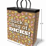 Suck a Bag of Dicks Gift Bag Novelty Little Genie