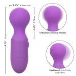 First Time Rechargeable Massager - Purple Festival & Rave CalExotics
