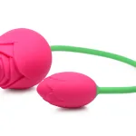 Bloomgasm Rose Duet - Sucking Rose and Vibrating - Rosette Clit Stimulators | Clitoral Toys XR Brands