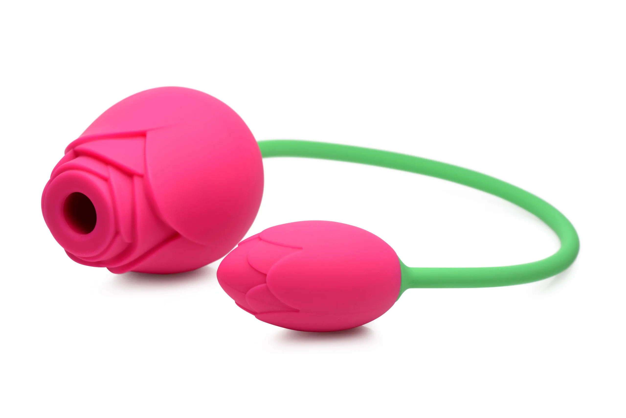 Bloomgasm Rose Duet - Sucking Rose and Vibrating - Rosette Clit Stimulators | Clitoral Toys XR Brands