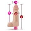 X5 Plus - 7 Inch Vibrating Cock - Beige Vibrators Blush