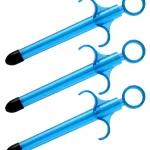 Lubricant Launcher Set of 3 - Blue Anal Play XR Brands