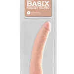 Basix Rubber Works - Slim 7 Inch With Suction Cup - Flesh Dildos Pipedream