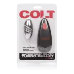 Colt Waterproof Silver Turbo Bullet Vibrators CalExotics