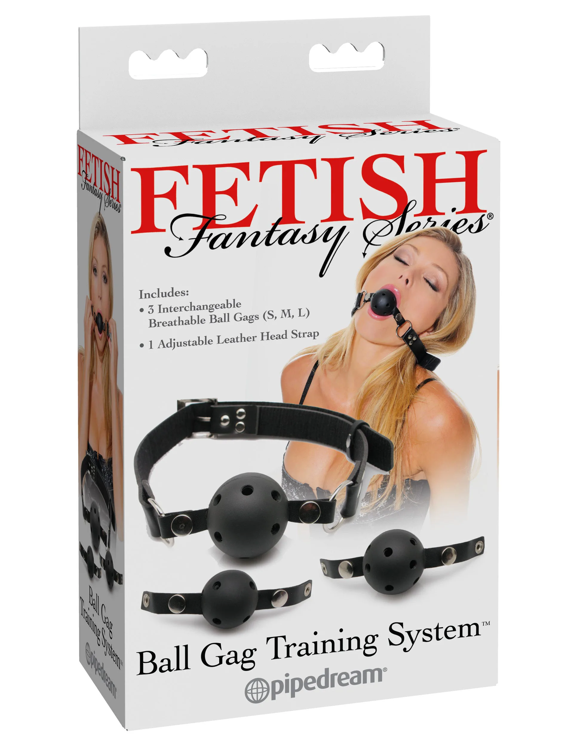 Fetish Fantasy Series Ball Gag Training System BDSM & Kink Pipedream