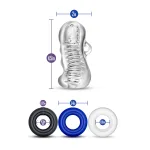 Quickie Kit - Jerk Off - Clear Strokers & Pumps Blush