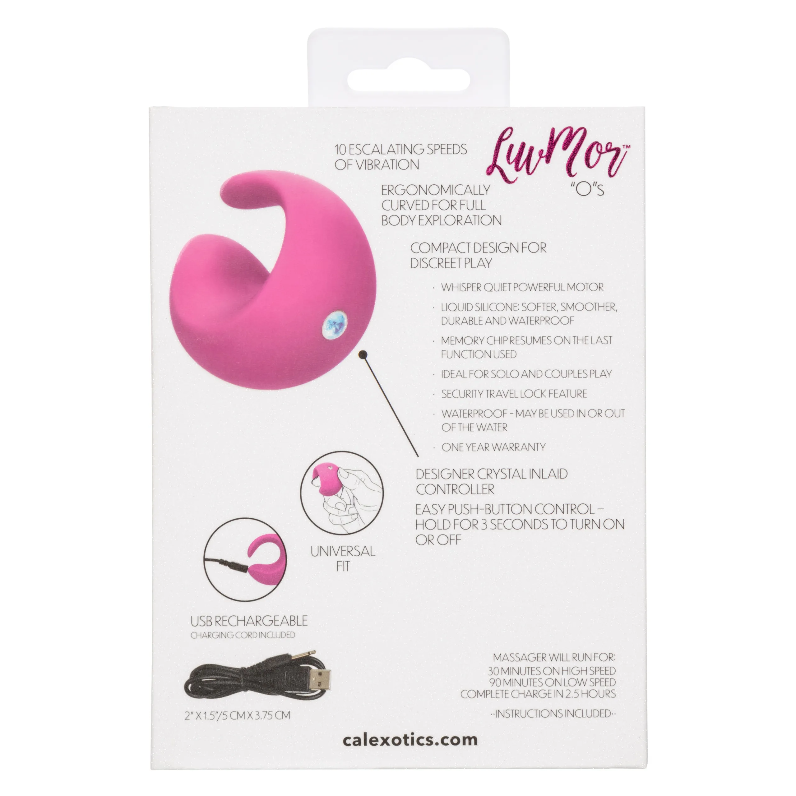 Luvmor "O"s - Pink Vibrators CalExotics