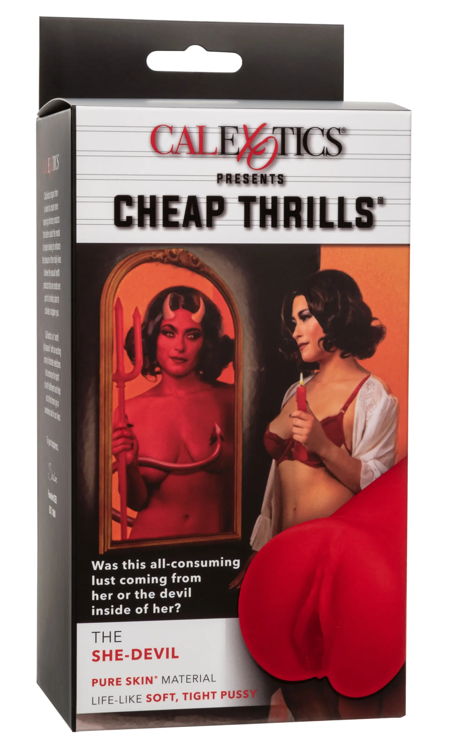 Cheap Thrills - the She Devil - Red Strokers & Pumps CalExotics