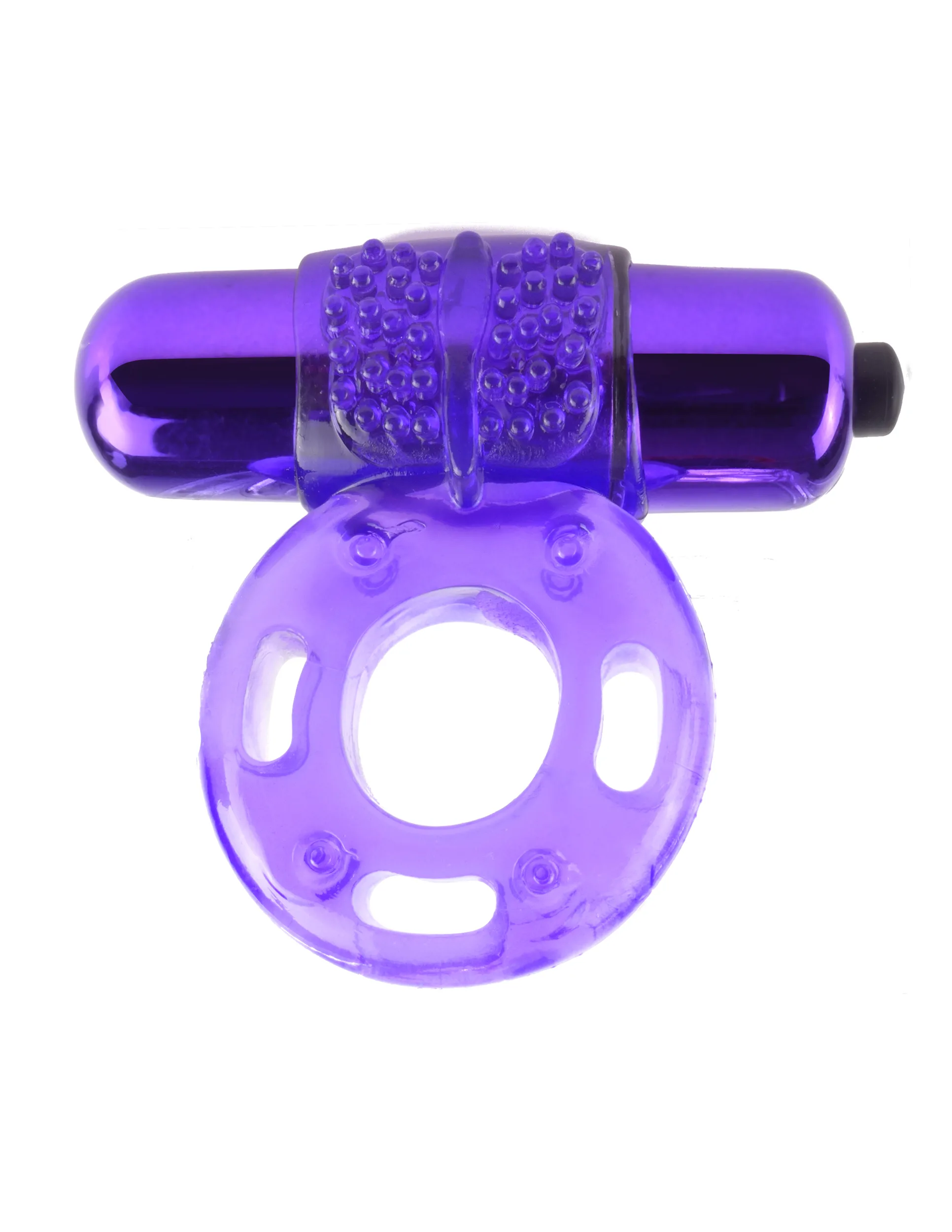 Fantasy C-Ringz Vibrating Super Ring Purple Vibrators Pipedream