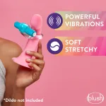 Play With Me Delight Vibrating C-Ring - Blue Vibrators Blush