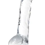 Naturally Yours - 8 Inch Crystalline Dildo - Diamond Dildos Blush