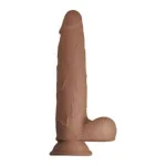 Real Cocks Dual Layered - Brown Lubes & Essentials Nasstoys