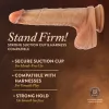 Renaissance - Davinci - 8 Inch Sliding Foreskin Dildo With Squeezable Balls - Tan Dildos Blush