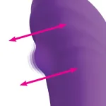 5x G-Charm Moving G-Spot Bead Mini Vibe - Violet Vibrators Curve Toys