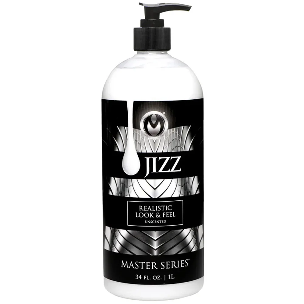 Jizz Unscented Water-Based Lube - 34oz Lubes & Essentials XR Brands