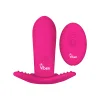 Intrigue Insertable Butterfly Panty Vibe - Hot Pink Panties & Thongs Viben