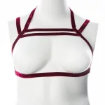Gender Fluid Sugar Coated Harness - Small/large - Raspberry BDSM & Kink Voodoo Toys