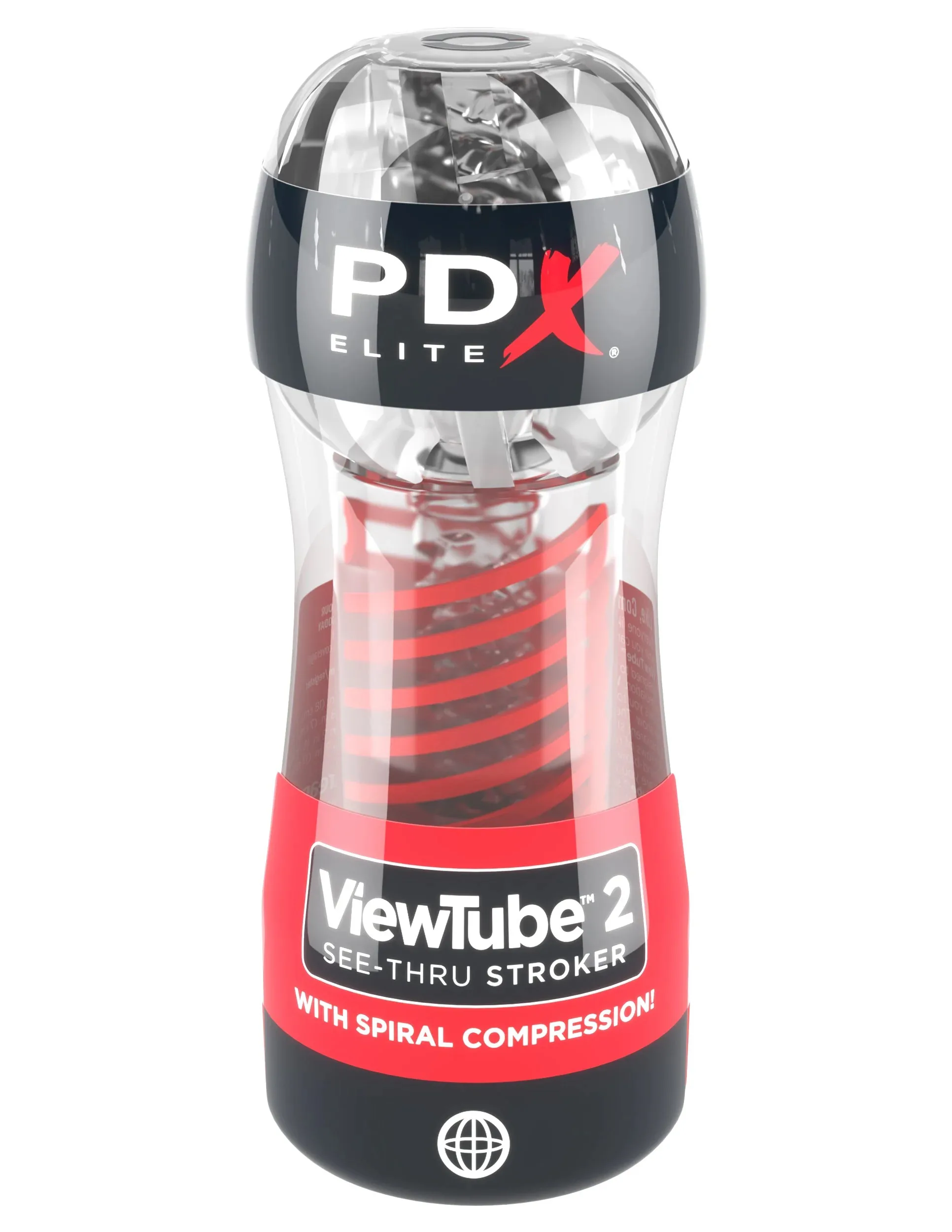 Pdx Elite Viewtube 2 Stroker - Clear Strokers & Pumps Pipedream