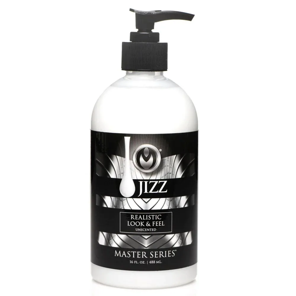 Master Series Jizz Unscented Water-Based Body Glide - 16 Oz Lubes & Essentials XR Brands