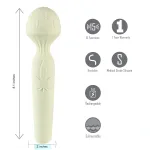 Marlie 15-Function Rechargeable Bendable Wand Vibrators Maia Toys