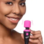 Bang - 10x Vibrating Mini Silicone Wand - Pink Festival & Rave XR Brands