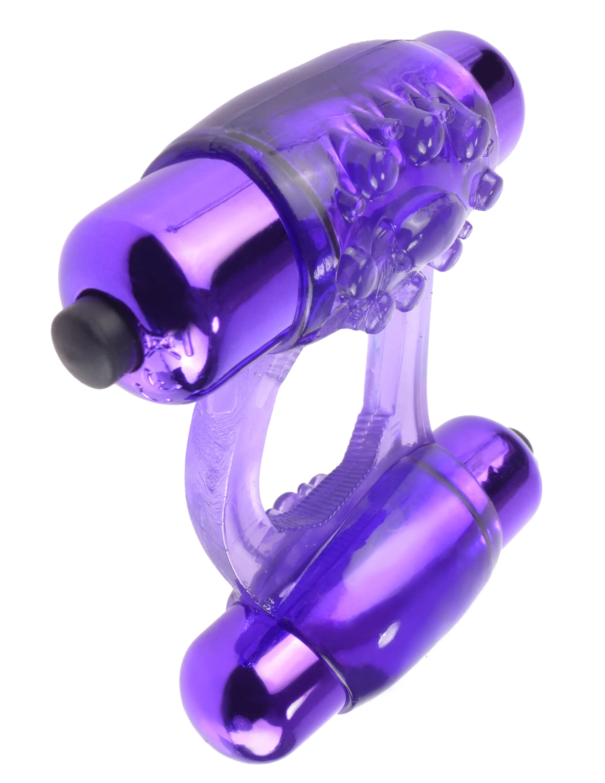 Fantasy C-Ringz Duo-Vibrating Super Ring Purple Vibrators Pipedream