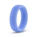 Performance - Silicone Glo Cock Ring - Blue Glow Cockrings Blush