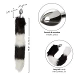 Running Wild Tail - Black/white Anal Play CalExotics