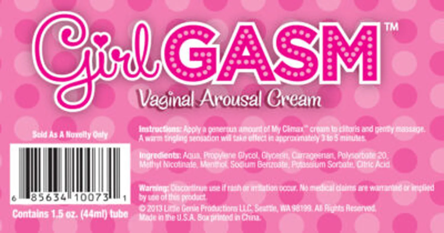 Girlgasm Arousal Cream Lubes & Essentials Little Genie