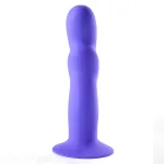 Riley Silicone Swirled Dong - Neon Purple Dildos Maia Toys