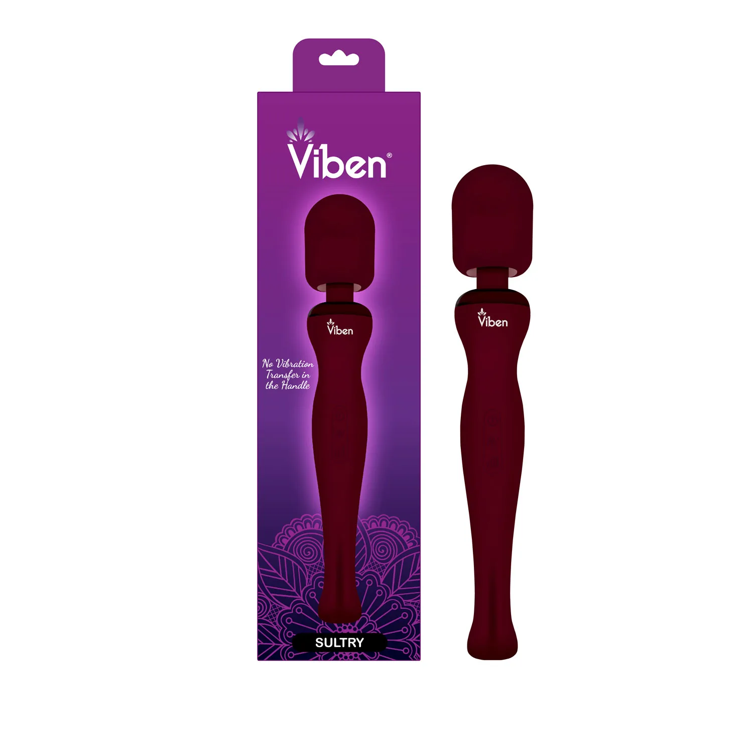 Sultry Wand Massager - Ruby Vibrators Viben