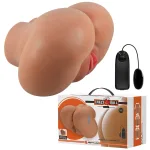 Luna Realistic Vagina and Ass Vibrator - Tan Vibrators Pretty Love