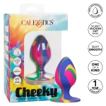 Cheeky Medium Tie-Dye Plug Anal Play CalExotics