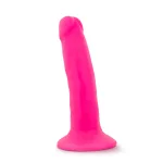 Neo - 5.5 Inch Dual Density Cock - Neon Pink Anal Play Blush