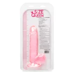 Size Queen 6 inch/15.25 Cm - Pink Dildos CalExotics