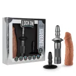 Lock on - Karbonite- Mocha Dildos Blush