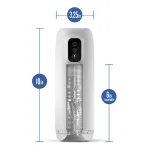 M for Men - Robo-Bator - White Strokers & Pumps Blush