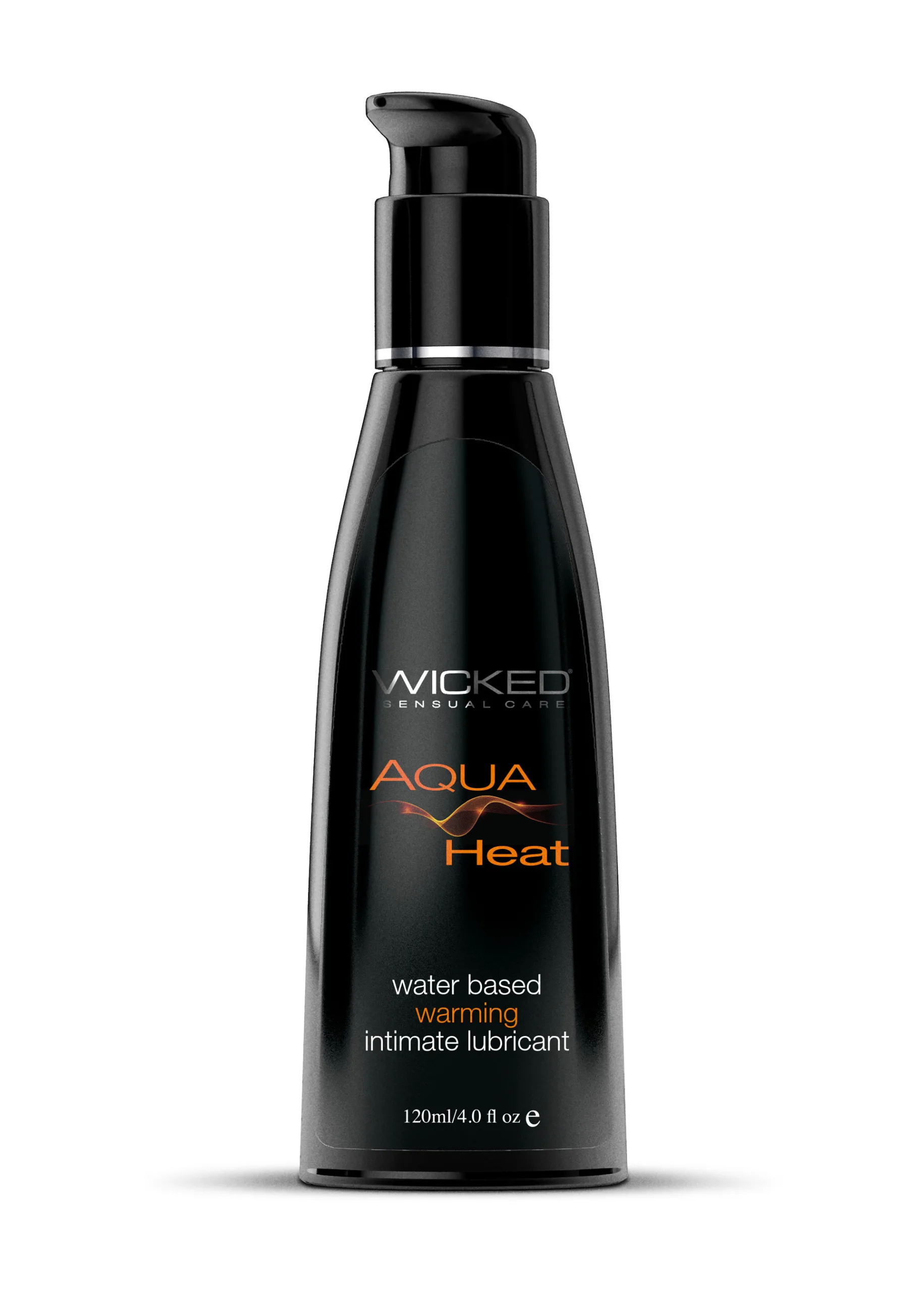 Aqua Heat Water Based Warming Lubricant - 4 Fl. Oz. Lubes & Essentials Wicked Sensual Care
