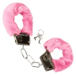 Playful Furry Cuffs - Pink BDSM & Kink CalExotics